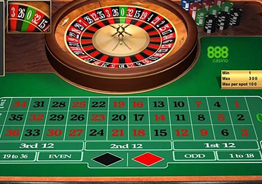 Photo of a roulette wheel